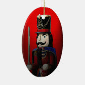 Nutcracker-kerstversiering Keramisch Ornament (Rechts)