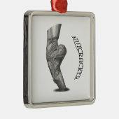 Nutcracker-kerstversiering Metalen Ornament (Rechts)