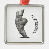 Nutcracker-kerstversiering Metalen Ornament (Voorkant)