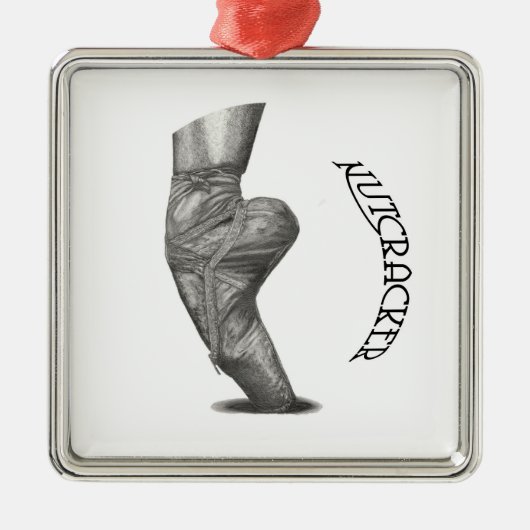 Nutcracker-kerstversiering Metalen Ornament (Voorkant)