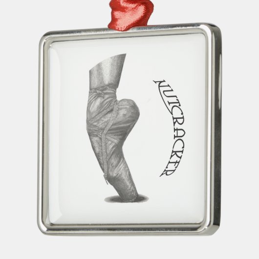 Nutcracker-kerstversiering Metalen Ornament (Links)