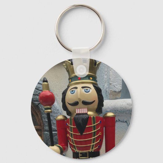 Nutcracker King Guard Christmas Sleutelhanger (Voorkant)