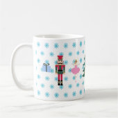 Nutcracker laat het de Mok van de kerstkoffie snee (Links)