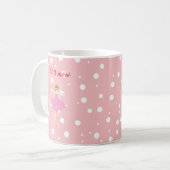 Nutcracker laat het de Mok van de kerstkoffie snee (Voorkant links)