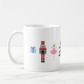 Nutcracker laat het de Mok van de kerstkoffie snee (Links)