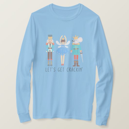 Nutcracker Laten we Unisex kraken T-shirt (Design voorkant)