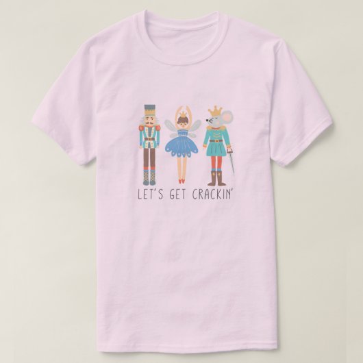 Nutcracker Laten we Unisex T-Shirt kraken (Design voorkant)