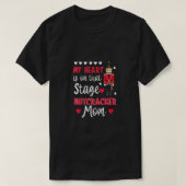 Nutcracker Mam - Love Ballet Dance Mam Xmas Pajama T-shirt (Design voorkant)