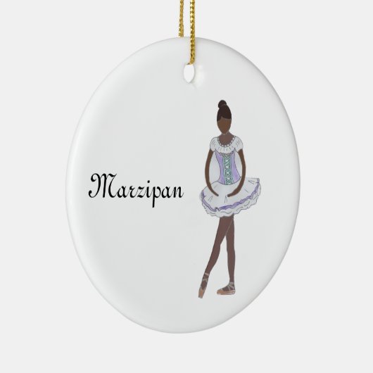 Nutcracker Marzipan Keepomwille Ornament- Keramisch Ornament (Rechts)