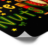 Nutcracker Merry Christmas Funny Xmas Pajamas Y'al Poster (Hoek)