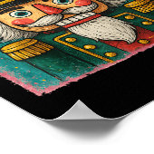 Nutcracker Merry Christmas Men Women Kids Painting Poster (Hoek)