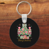Nutcracker Merry Christmas Tree Ballet Dance Women Sleutelhanger (Voorkant)