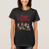 Nutcracker Merry Xmas Sugar Plum Fairy Nutcracker T-shirt (Voorkant)