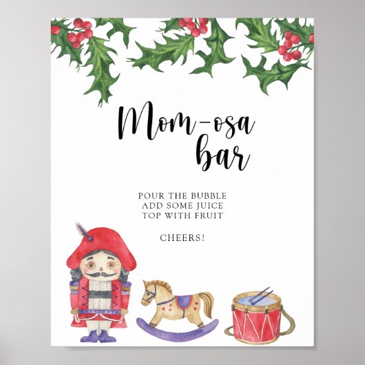 Nutcracker - Mom-osa bar poster (Voorkant)