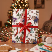 Nutcracker Mouse King Ballerina Christmas Pattern Cadeaupapier