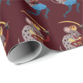 Nutcracker Mouse King Cadeaupapier (Rol Hoek)