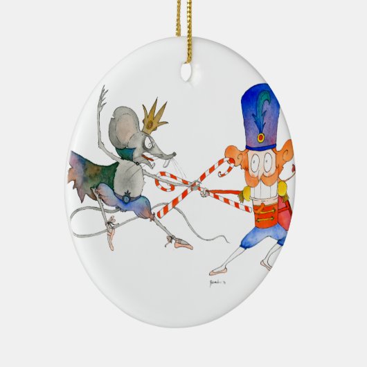 Nutcracker & Mouse King - De Nutcracker-serie Keramisch Ornament (Rechts)