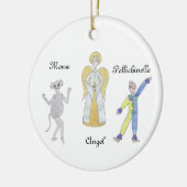 Nutcracker Mouse/Pollichinelle/Angel Ornament (Links)