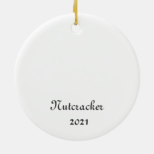 Nutcracker Mouse/Pollichinelle/Angel Ornament (Achterkant)