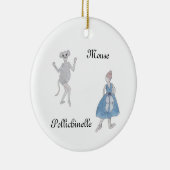 Nutcracker Mouse/Pollichinelle Keepomwille Ornamen Keramisch Ornament (Rechts)