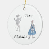 Nutcracker Mouse/Pollichinelle Keepomwille Ornamen Keramisch Ornament (Links)