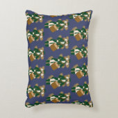 Nutcracker Navy Blue Rectangular Cushion Accent Kussen (Voorkant(Verticaal))