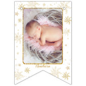 Nutcracker Onederland 1st Birthday Photo Milestone Vlaggetjes (Tweede vlag)