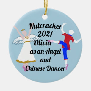 Nutcracker Ornament - Angel en Chinees