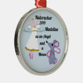 Nutcracker Ornament - Angel en Mouse (Rechts)