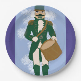 Nutcracker Paper Napkin Blue-Purple Soldier Papieren Bordje