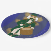 Nutcracker Paper Napkin Navy Blue Soldier Papieren Bordje (Gekanteld)