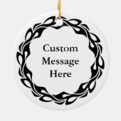 Nutcracker Party Scene Keramisch Ornament (Achterkant)