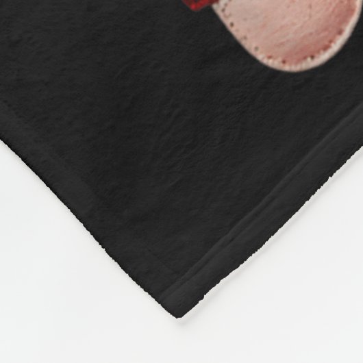 Nutcracker Patchwork Merry Christmas Pajamas Men W Fleece Deken (Hoek)