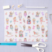 Nutcracker Patroon Tissuepapier (Craft)