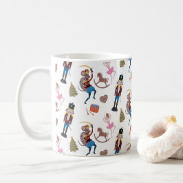Nutcracker Pattern kerstballet Koffiemok