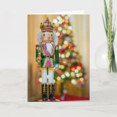 Nutcracker personaliseert de Kaart van de Kerstmis (Voorkant)