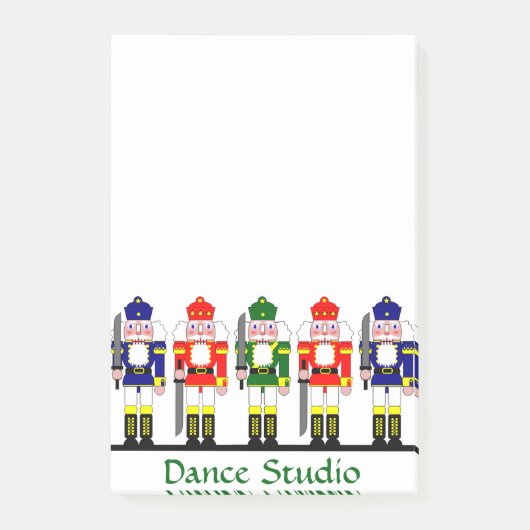 Nutcracker Persoonlijke kerstballetcadeautjes Post-it® Notes (Voorkant)