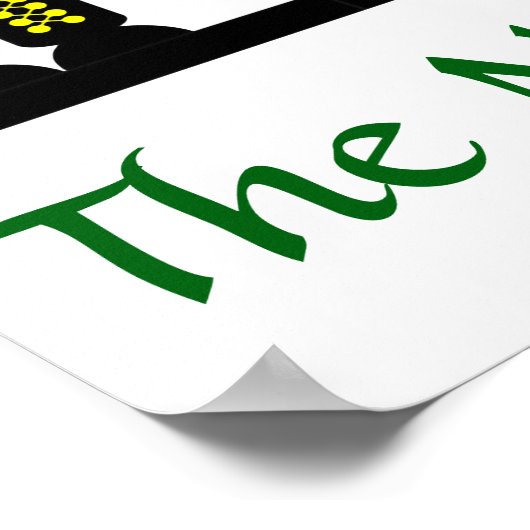 Nutcracker Persoonlijke kerstballetcadeautjes Poster (Hoek)