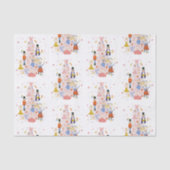 Nutcracker Pink-kerstboomfeestdag Tissuepapier (Voorkant)