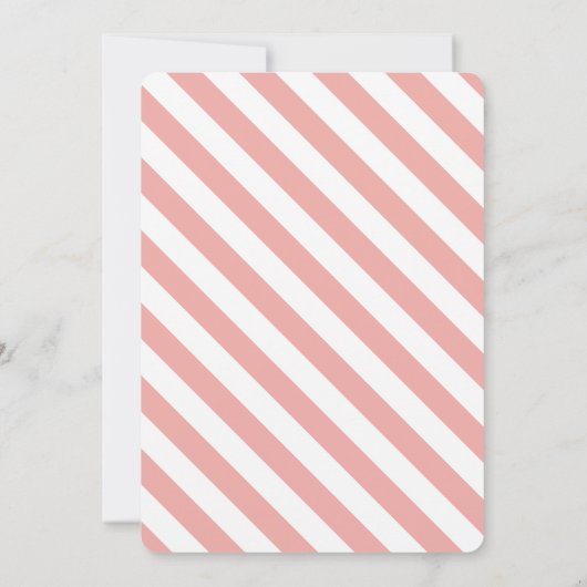 Nutcracker Pink kerstboommeisje Kaart (Achterkant)