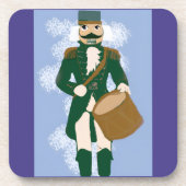 Nutcracker Plastic Coasters Frosted Violet Bier Onderzetter (Voorkant)