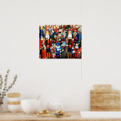 Nutcracker Poster Kerstdecor Holiday Cheer (Keuken)