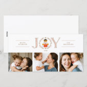 Nutcracker Prince Holiday-fotokaart Feestdagenkaart (Voorkant / Achterkant)