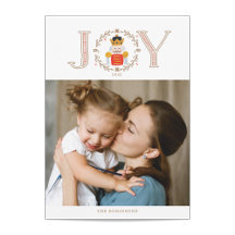 Nutcracker Prince Holiday-fotokaart