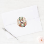 Nutcracker Ronde Sticker (Envelop)