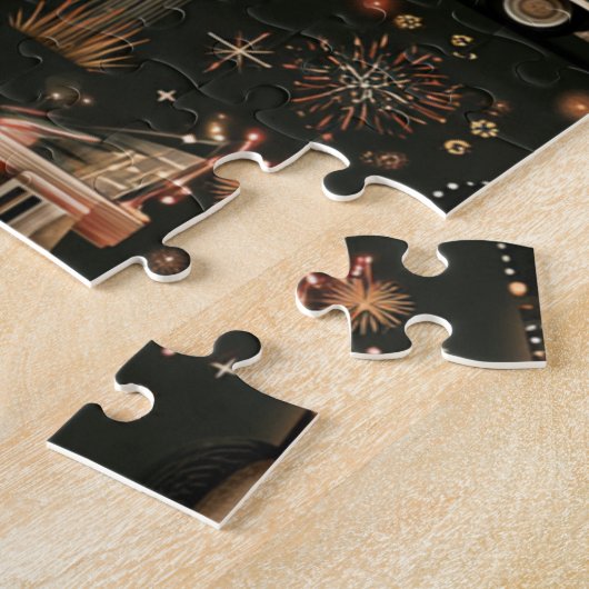 Nutcracker Route 66 Kerst Uitdaging Legpuzzel (Zijkant)