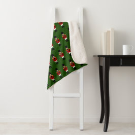Nutcracker Sherpa Blanket Deken