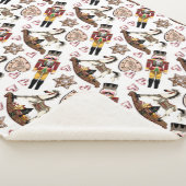 Nutcracker Sherpa Blanket Sherpa Deken (3/4)