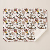 Nutcracker Sherpa Blanket Sherpa Deken (Voorkant (horizontaal))
