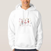 Nutcracker Soldaat Prettig Kerstfeest Hoodie (Voorkant)